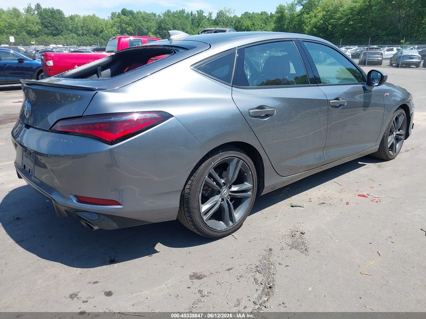 2024 Acura Integra VIN 19UDE4H38RA019011 IAAI salvage auction — FRONT END, Salvage (Connecticut), sold $12,150 on 2026-09-03 (photo 4)