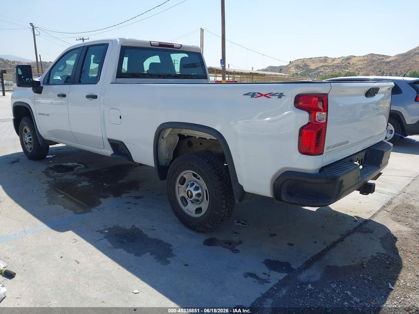 2024 Chevrolet Silverado 2500 VIN 1GC5YLE78RF289516 IAAI salvage auction — NORMAL WEAR, Sf97 (California), sold $21,500 on 2026-07-28 (photo 3)