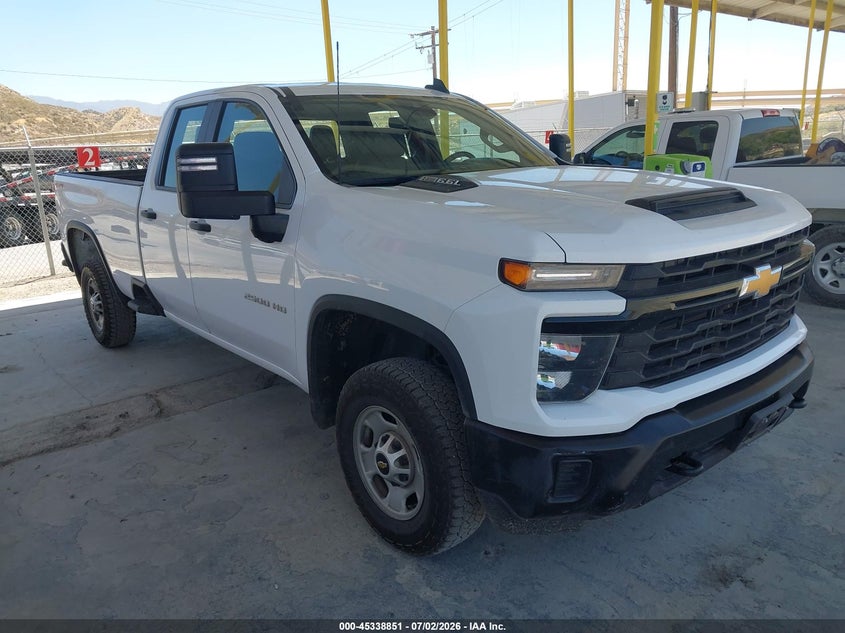 2024 Chevrolet Silverado 2500 VIN 1GC5YLE78RF289516 IAAI salvage auction — NORMAL WEAR, Sf97 (California), sold $21,500 on 2026-07-28 (photo 1)