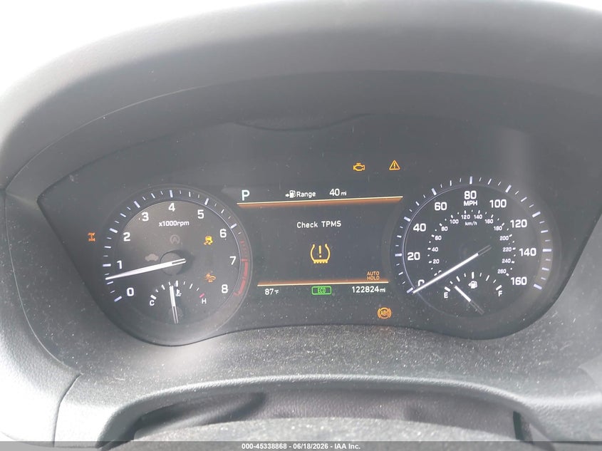 2018 Genesis G80 VIN KMHGN4JB5JU245289 IAAI salvage auction — FRONT & REAR, Salvage Title, sold $3,550 on 2026-07-17 (photo 7)