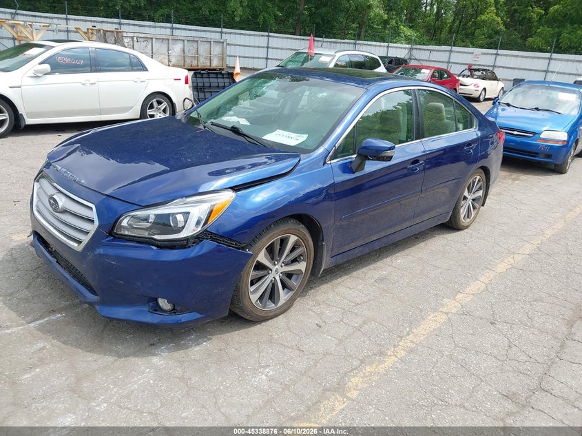 2017 Subaru LEGACY VIN 4S3BNAN61H3057279 IAAI salvage auction — FRONT END, Clear (Michigan), sold $1,450 on 2026-07-09 (photo 2)