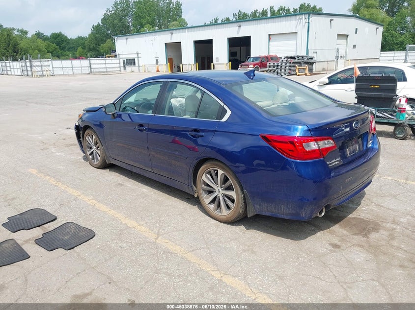 2017 Subaru LEGACY VIN 4S3BNAN61H3057279 IAAI salvage auction — FRONT END, Clear (Michigan), sold $1,450 on 2026-07-09 (photo 3)