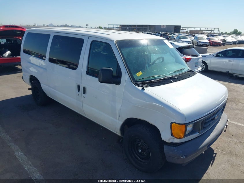 2003 Ford E 150 VIN 1FMRE11W33HB11449 IAAI salvage auction — RIGHT FRONT, Salvage (Arizona), sold $550 on 2026-07-07 (photo 1)