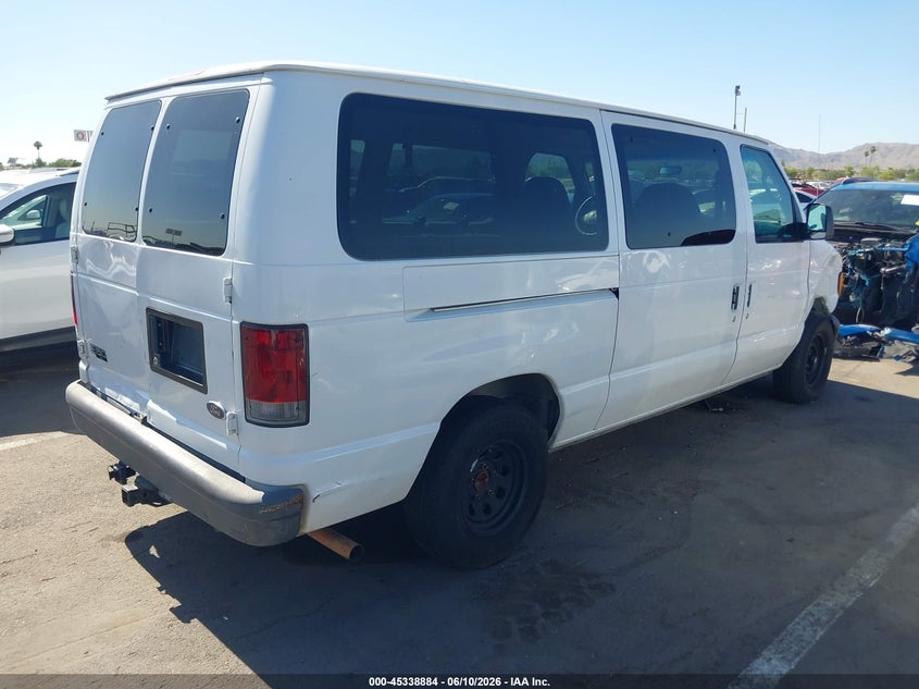 2003 Ford E 150 VIN 1FMRE11W33HB11449 IAAI salvage auction — RIGHT FRONT, Salvage (Arizona), sold $550 on 2026-07-07 (photo 4)