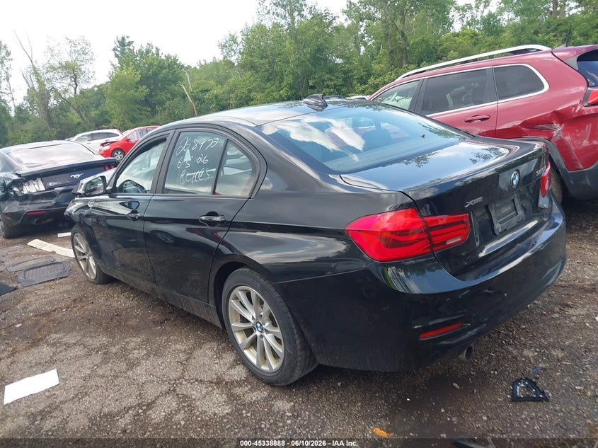 2017 BMW 3er VIN WBA8E5G31HNU44517 IAAI salvage auction — FRONT END, Salvage (Ohio), sold $475 on 2026-07-07 (photo 3)