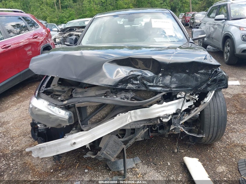 2017 BMW 3er VIN WBA8E5G31HNU44517 IAAI salvage auction — FRONT END, Salvage (Ohio), sold $475 on 2026-07-07 (photo 6)