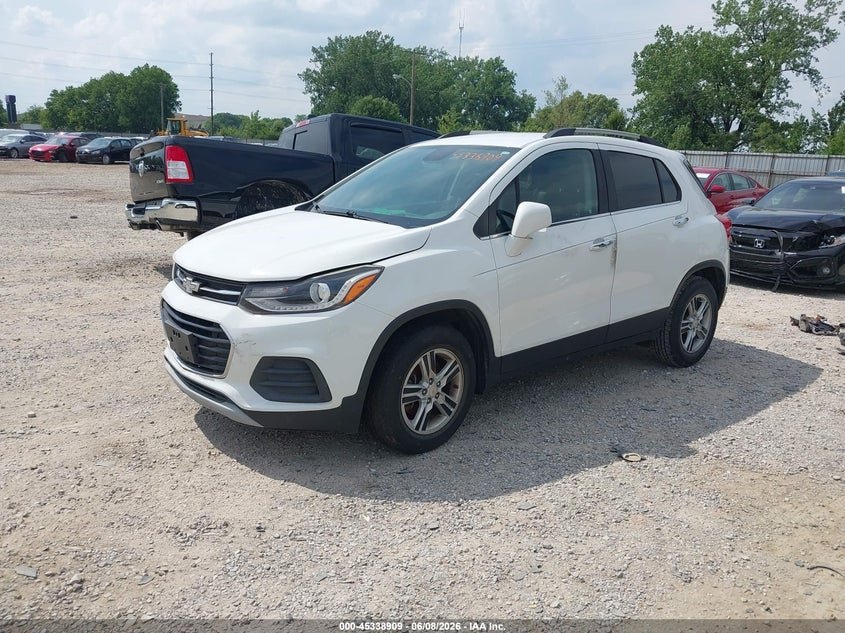 2017 Chevrolet Trax VIN KL7CJLSB6HB197778 IAAI salvage auction — NORMAL WEAR, Salvage Title, sold $450 on 2026-07-22 (photo 2)