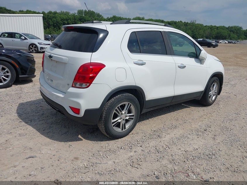 2017 Chevrolet Trax VIN KL7CJLSB6HB197778 IAAI salvage auction — NORMAL WEAR, Salvage Title, sold $450 on 2026-07-22 (photo 4)