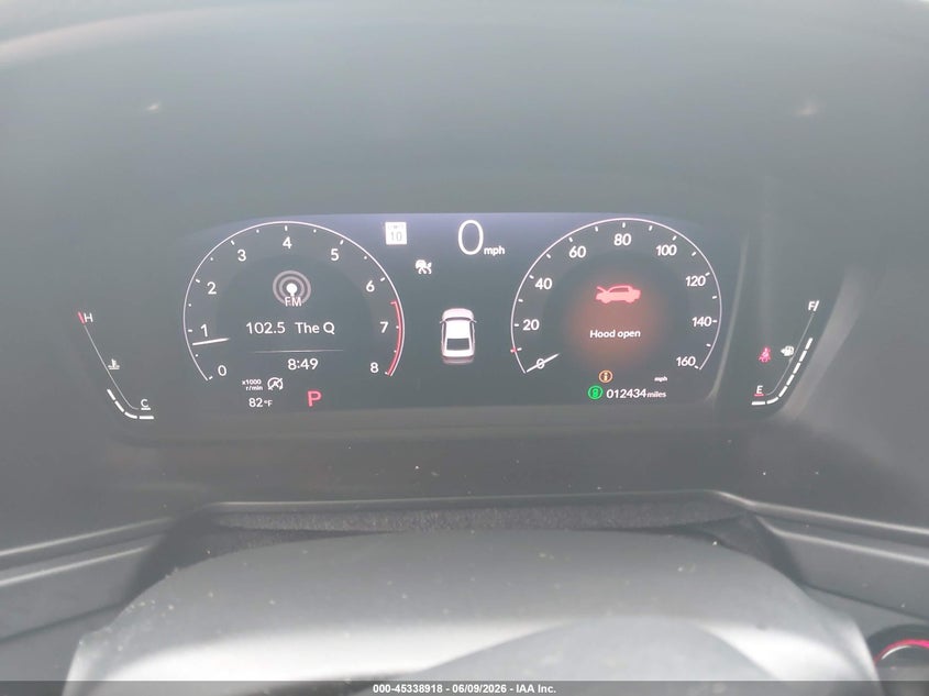 2025 Honda Accord VIN 1HGCY1F45SA037405 IAAI salvage auction — REAR END, Salvage Title, sold $11,300 on 2026-07-05 (photo 7)