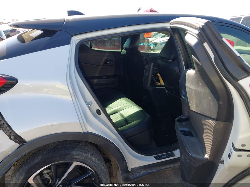 2021 Toyota C-hr VIN JTNKHMBX3M1107672 IAAI salvage auction — FRONT & REAR, Salvage (Arizona), sold $2,800 on 2026-07-14 (photo 8)