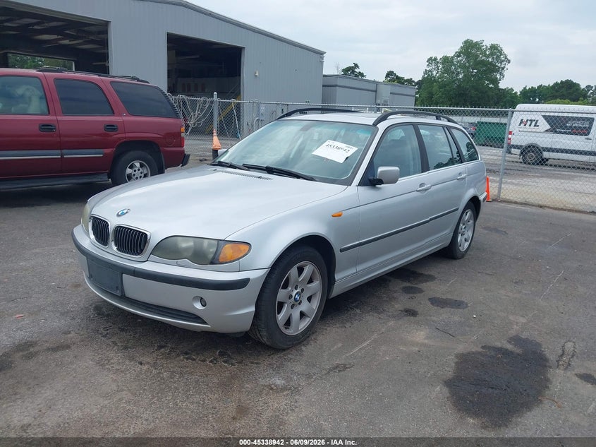 2004 BMW 3er VIN WBAEP33444PF03660 IAAI salvage auction — REAR END, Salvage (Georgia), sold $300 on 2026-07-15 (photo 2)