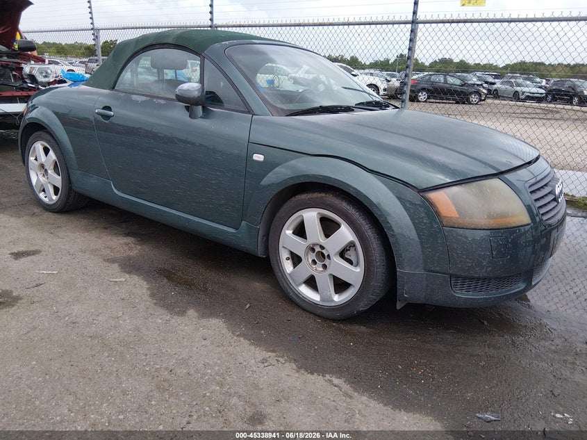 2001 Audi Tt VIN TRUTC28N911001505 IAAI salvage auction — NORMAL WEAR, Clear (Louisiana), sold $250 on 2026-07-29 (photo 1)