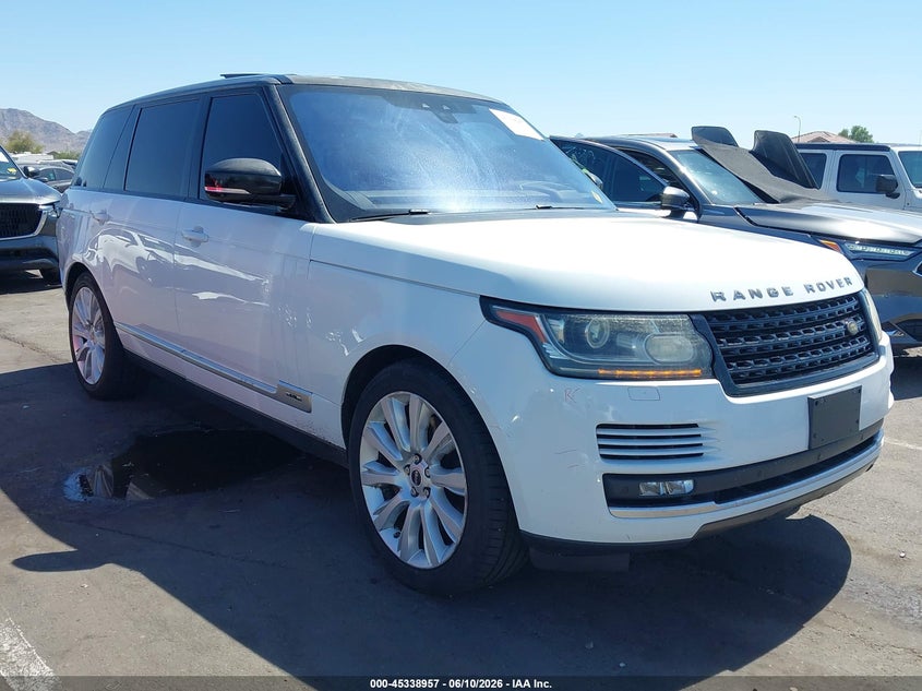 2017 Land rover RANGE ROVER VIN SALGS5FE1HA352172 — IAAI salvage auction photo