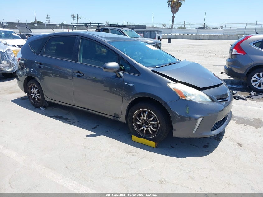 2014 Toyota Prius v VIN JTDZN3EU8EJ015143 IAAI salvage auction — FRONT END, Salvage (Arizona), sold $1,650 on 2026-07-08 (photo 1)