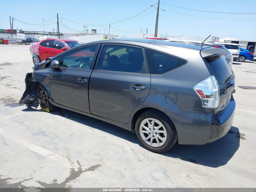 2014 Toyota Prius v VIN JTDZN3EU8EJ015143 IAAI salvage auction — FRONT END, Salvage (Arizona), sold $1,650 on 2026-07-08 (photo 3)