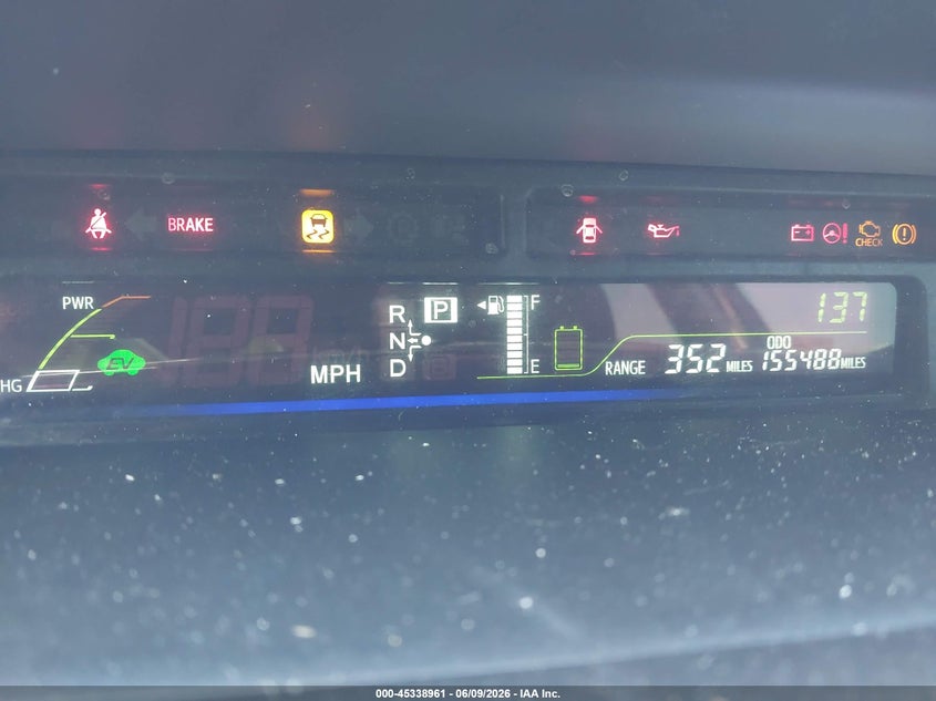 2014 Toyota Prius v VIN JTDZN3EU8EJ015143 IAAI salvage auction — FRONT END, Salvage (Arizona), sold $1,650 on 2026-07-08 (photo 7)