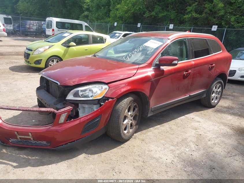 2013 Volvo Xc60 VIN YV4952DZ2D2442766 IAAI salvage auction — FRONT END, Salvage - Greater Than 75% (Maryland), sold $400 on 2026-08-11 (photo 2)