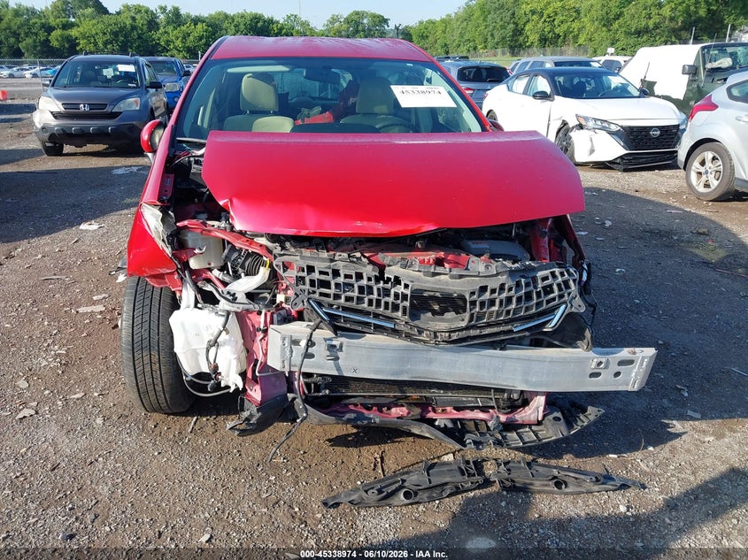 2012 Toyota Prius v VIN JTDZN3EU0C3118283 IAAI salvage auction — FRONT END, Salvage (Tennessee), sold $25 on 2026-07-16 (photo 6)