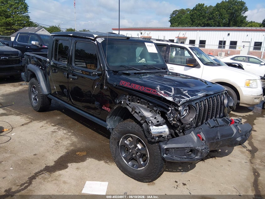 2023 Jeep Gladiator VIN 1C6JJTBG0PL581349 IAAI salvage auction — ROLLOVER, Salvage Title, sold $12,475 on 2026-08-31 (photo 1)