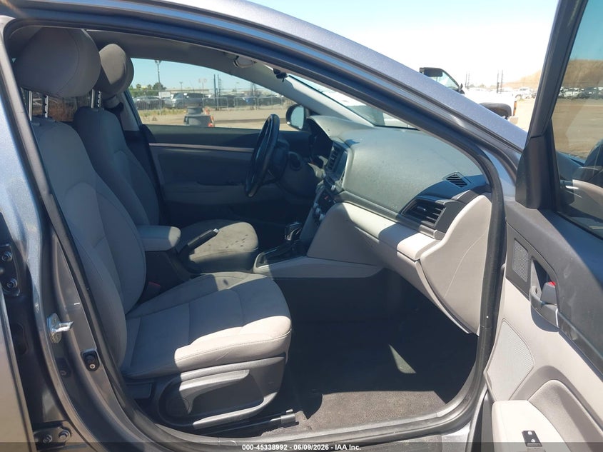 2019 Hyundai Elantra VIN KMHD84LF1KU857842 IAAI salvage auction — LEFT FRONT, Salvage (California), sold $2,975 on 2026-08-01 (photo 5)