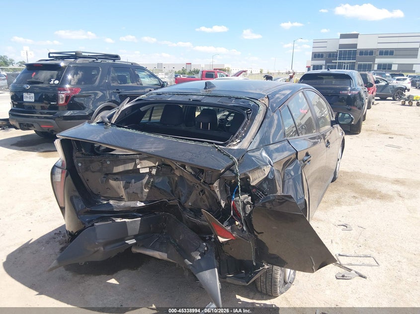 2016 Toyota Prius VIN JTDKARFU7G3504719 IAAI salvage auction — REAR END, Salvage (Texas), sold $2,200 on 2026-07-21 (photo 4)