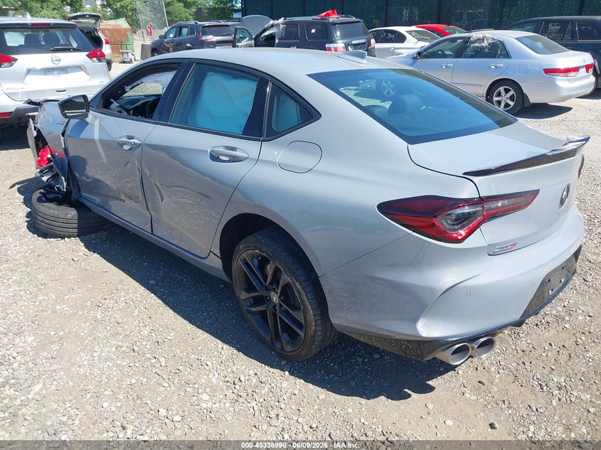 2024 Acura Tlx VIN 19UUB7F06RA000203 IAAI salvage auction — FRONT END, Salvage Title, sold $13,525 on 2026-08-19 (photo 3)
