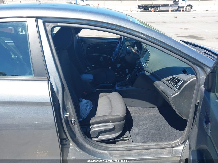 2017 Hyundai Elantra VIN KMHD84LF8HU244500 IAAI salvage auction — FRONT END, Salvage (California), sold $1,850 on 2026-07-20 (photo 5)