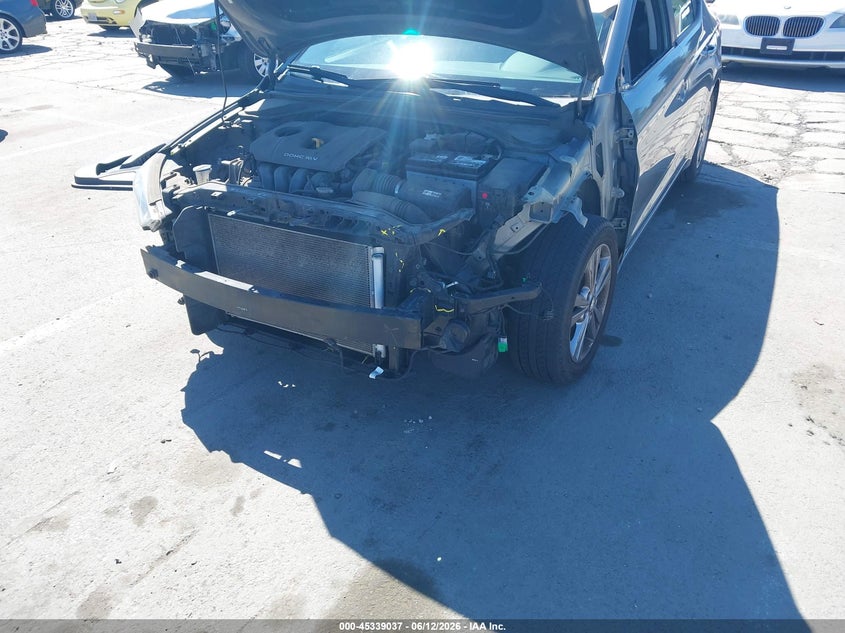 2017 Hyundai Elantra VIN KMHD84LF8HU244500 IAAI salvage auction — FRONT END, Salvage (California), sold $1,850 on 2026-07-20 (photo 6)