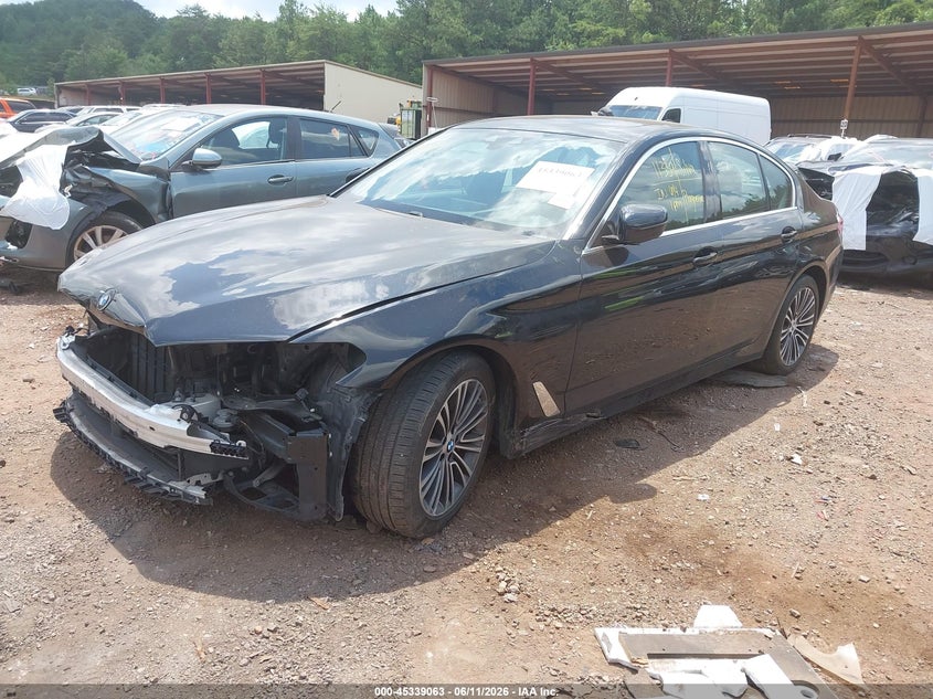 2019 BMW 5er VIN WBAJA7C56KWW48537 IAAI salvage auction — FRONT END, Salvage (Alabama), sold $5,500 on 2026-07-08 (photo 2)