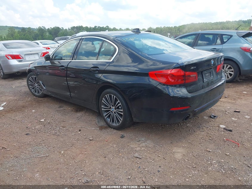 2019 BMW 5er VIN WBAJA7C56KWW48537 IAAI salvage auction — FRONT END, Salvage (Alabama), sold $5,500 on 2026-07-08 (photo 3)