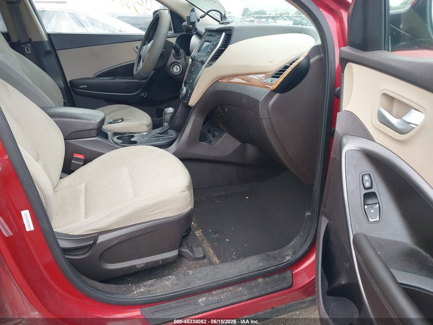 2014 Hyundai Santa fe VIN 5XYZUDLB8EG162413 IAAI salvage auction — FRONT END, Prior Salvage (Minnesota), sold $400 on 2026-08-27 (photo 5)