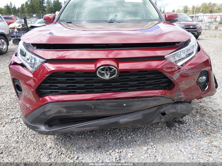 2019 Toyota Rav 4 VIN JTMP1RFV8KD029356 IAAI salvage auction — FRONT END, Salvage Title, sold $8,100 on 2026-07-29 (photo 6)