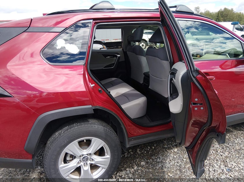 2019 Toyota Rav 4 VIN JTMP1RFV8KD029356 IAAI salvage auction — FRONT END, Salvage Title, sold $8,100 on 2026-07-29 (photo 8)