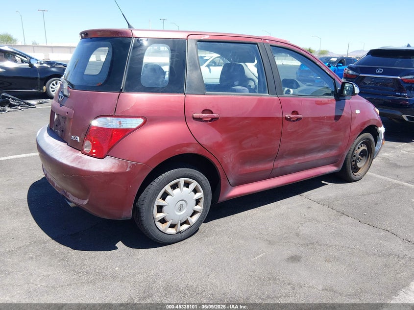 2006 Scion Xa VIN JTKKT624160159842 IAAI salvage auction — LEFT FRONT, Salvage (Nevada), sold $1,000 on 2026-07-17 (photo 4)