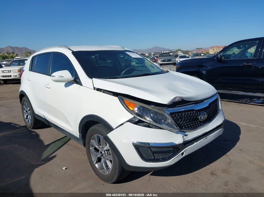 2015 Kia Sportage VIN KNDPB3AC9F7767249 IAAI salvage auction — RIGHT FRONT, Salvage (Arizona), sold $1,850 on 2026-07-07 (photo 6)