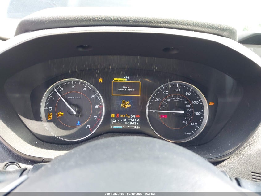 2023 Subaru Xv VIN JF2GTHMCXPH292648 IAAI salvage auction — REAR END, Salvage Title, sold $7,900 on 2026-07-23 (photo 7)