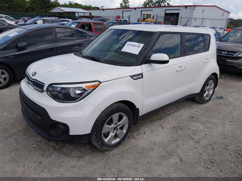 2017 Kia Soul VIN KNDJN2A21H7493790 IAAI salvage auction — NORMAL WEAR, Original (Kentucky), sold $775 on 2026-07-29 (photo 2)