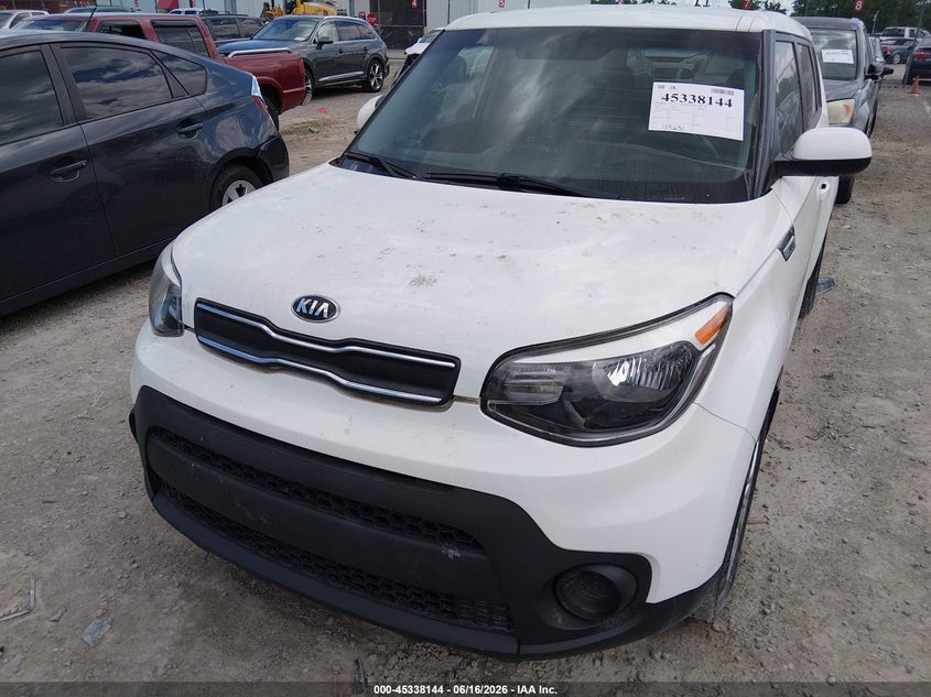 2017 Kia Soul VIN KNDJN2A21H7493790 IAAI salvage auction — NORMAL WEAR, Original (Kentucky), sold $775 on 2026-07-29 (photo 6)