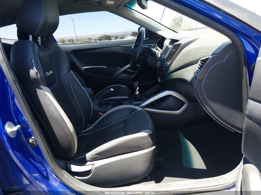 2013 Hyundai Veloster VIN KMHTC6AE6DU157690 IAAI salvage auction — REAR END, Salvage (New Mexico), sold $1,550 on 2026-07-13 (photo 5)