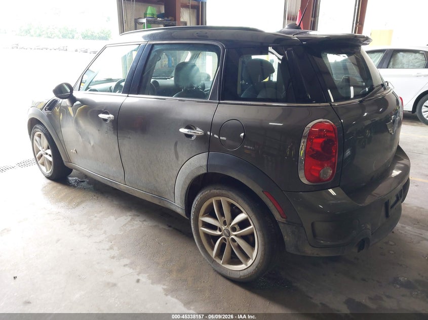 2012 Mini VIN WMWZC5C58CWL61106 IAAI salvage auction — NORMAL WEAR, Clear (Michigan), sold $750 on 2026-07-06 (photo 3)
