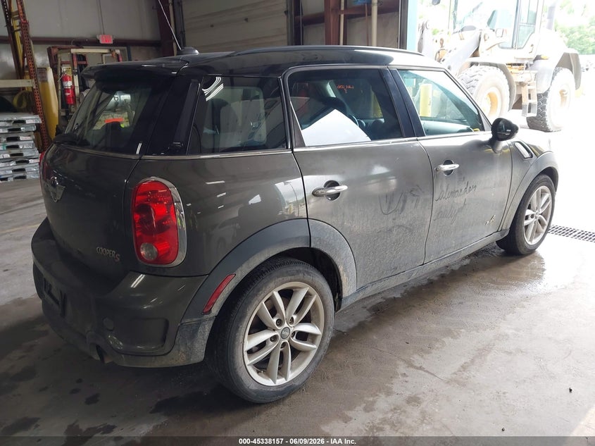 2012 Mini VIN WMWZC5C58CWL61106 IAAI salvage auction — NORMAL WEAR, Clear (Michigan), sold $750 on 2026-07-06 (photo 4)