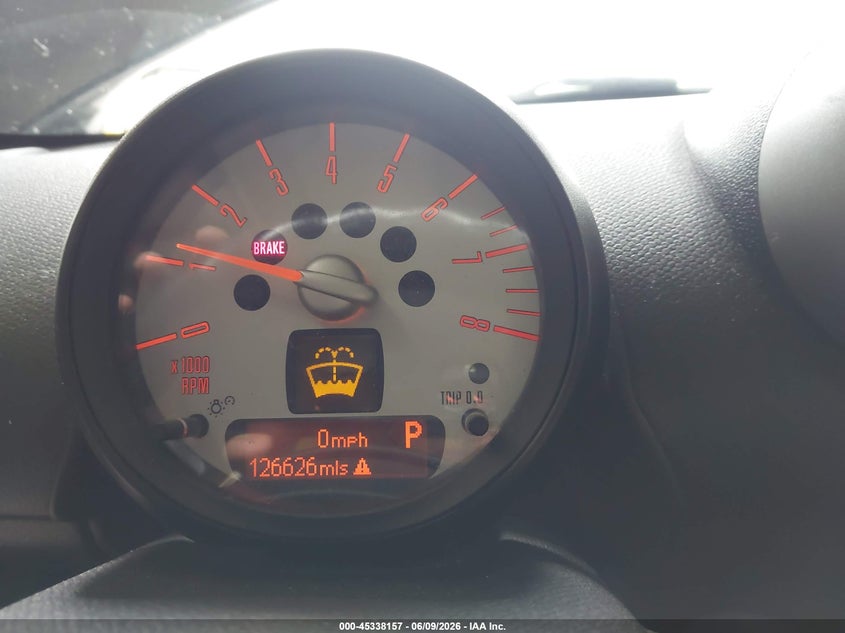 2012 Mini VIN WMWZC5C58CWL61106 IAAI salvage auction — NORMAL WEAR, Clear (Michigan), sold $750 on 2026-07-06 (photo 7)