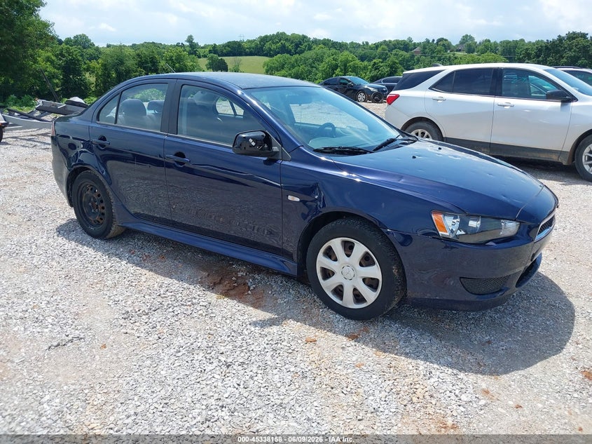 2014 Mitsubishi Lancer VIN JA32U2FU2EU011714 IAAI salvage auction — HAIL, Salvage Title, sold $425 on 2026-07-13 (photo 1)