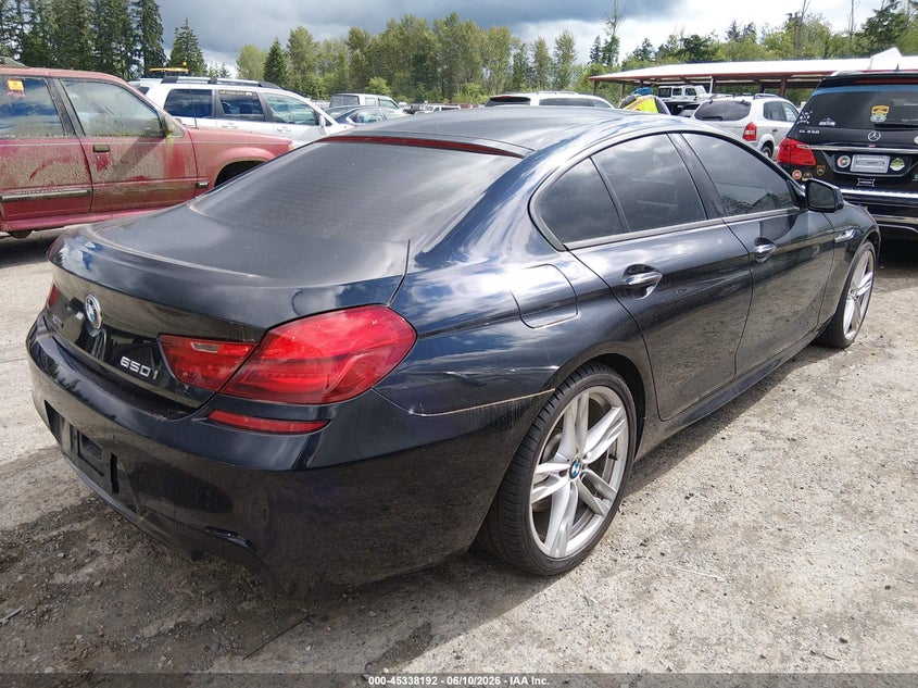 2013 BMW 6er VIN WBA6B4C56DDG67883 IAAI salvage auction — UNDERCARRIAGE, Bill Of Sale (Washington), sold $1,875 on 2026-07-15 (photo 4)