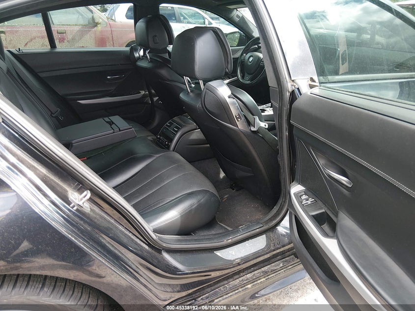 2013 BMW 6er VIN WBA6B4C56DDG67883 IAAI salvage auction — UNDERCARRIAGE, Bill Of Sale (Washington), sold $1,875 on 2026-07-15 (photo 8)