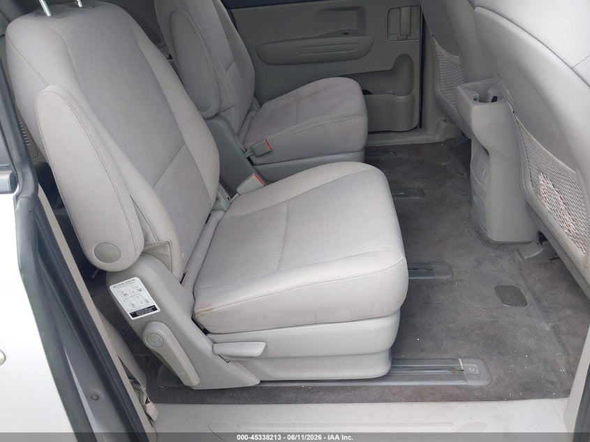 2020 Kia SEDONA VIN KNDMA5C15L6625785 IAAI salvage auction — LEFT REAR, Original (Texas), sold $3,650 on 2026-07-20 (photo 8)
