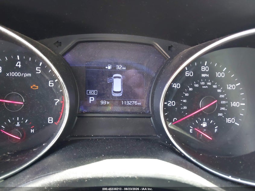 2020 Kia SEDONA VIN KNDMA5C15L6625785 IAAI salvage auction — LEFT REAR, Original (Texas), sold $3,650 on 2026-07-20 (photo 7)