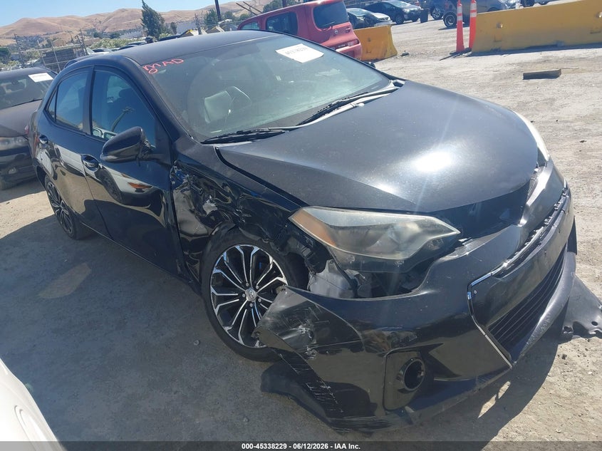 2015 Toyota Corolla VIN 5YFBURHE5FP315974 IAAI salvage auction — FRONT END, Salvage Title, sold $2,125 on 2026-07-16 (photo 1)
