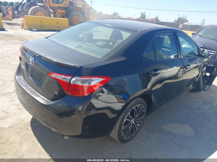 2015 Toyota Corolla VIN 5YFBURHE5FP315974 IAAI salvage auction — FRONT END, Salvage Title, sold $2,125 on 2026-07-16 (photo 4)