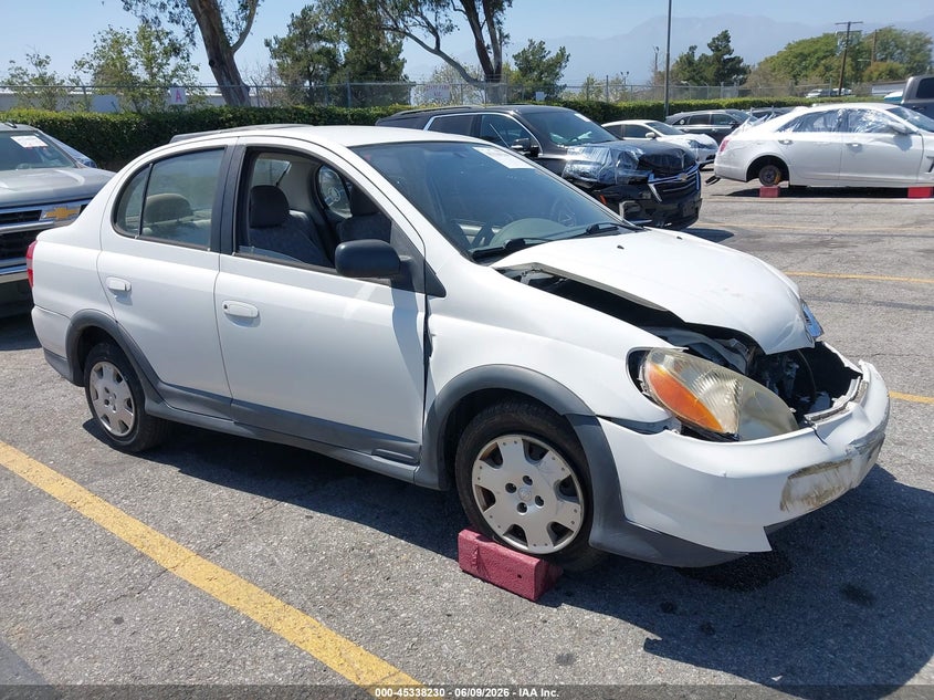 2001 Toyota Echo VIN JTDBT123410158274 IAAI salvage auction — FRONT END, Salvage (California), sold $275 on 2026-07-14 (photo 1)